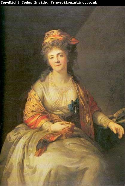 Anton Graff Portrait of Elizabeth P. Divova